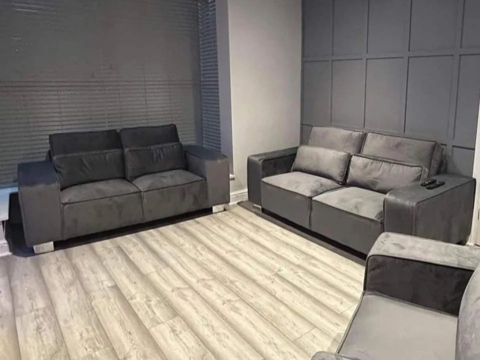 Grey Salone 3+2 Sofa